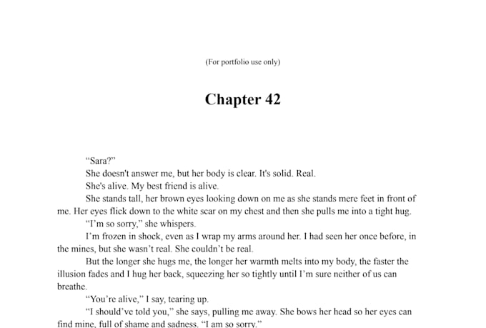 developmentally edit your novel